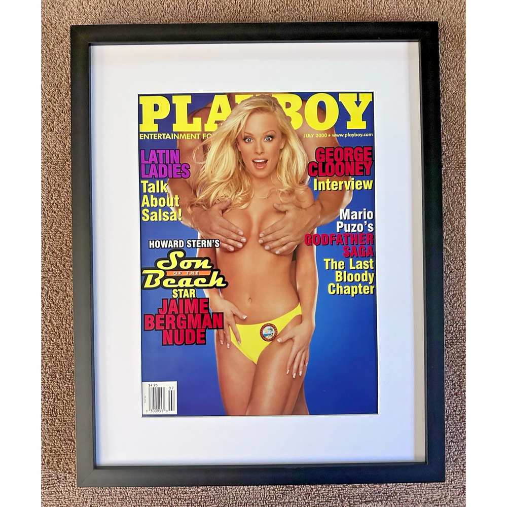 2000 July PLAYBOY Cover Jaime Bergman 11x14